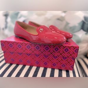 Tory Burch Red Patent Leather Shoe size 6